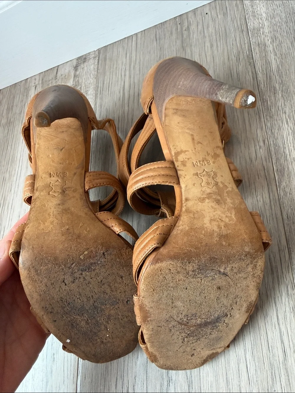 Tory Burch Strappy High Heel Sandals 8.5